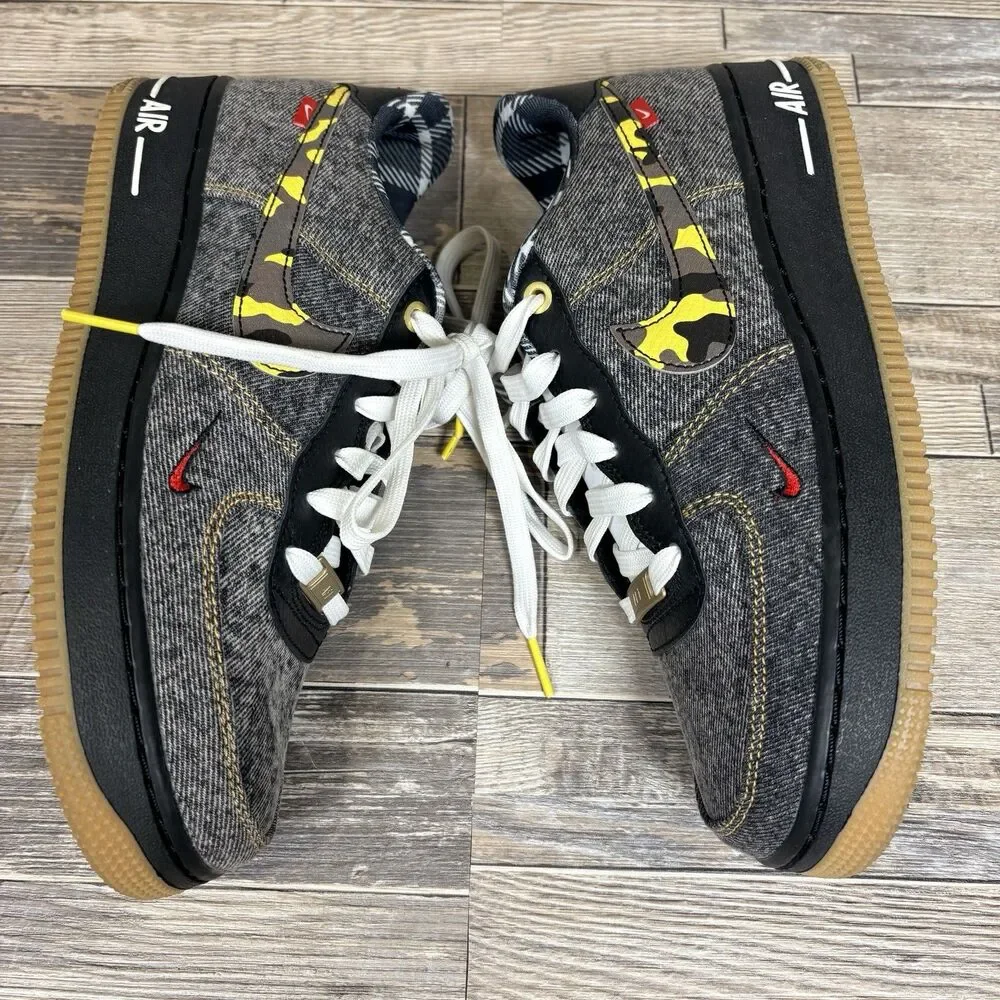 Nike-(GS) Nike Air Force 1 LV8 'Remix Black DB1976 001 Size 7Y NEW!